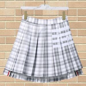 Women Thom Browne Classic Split Pleated Skirt